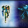 Samus VS Dark Samus V3