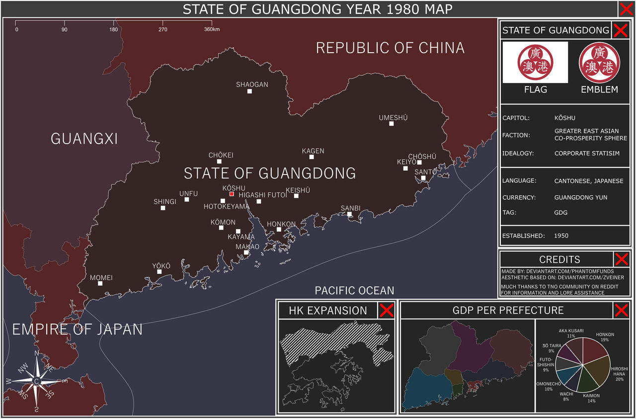 Tno Rework Map HOI4 TNO State of Guangdong Map EN Translation by PhantomFunds on ...