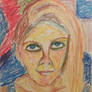 Vanillaseed - my girlfriend - Oil Pastels