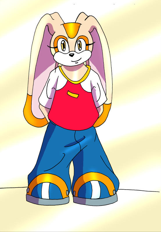 Chris as Cream the rabbit by Zohaku on DeviantArt