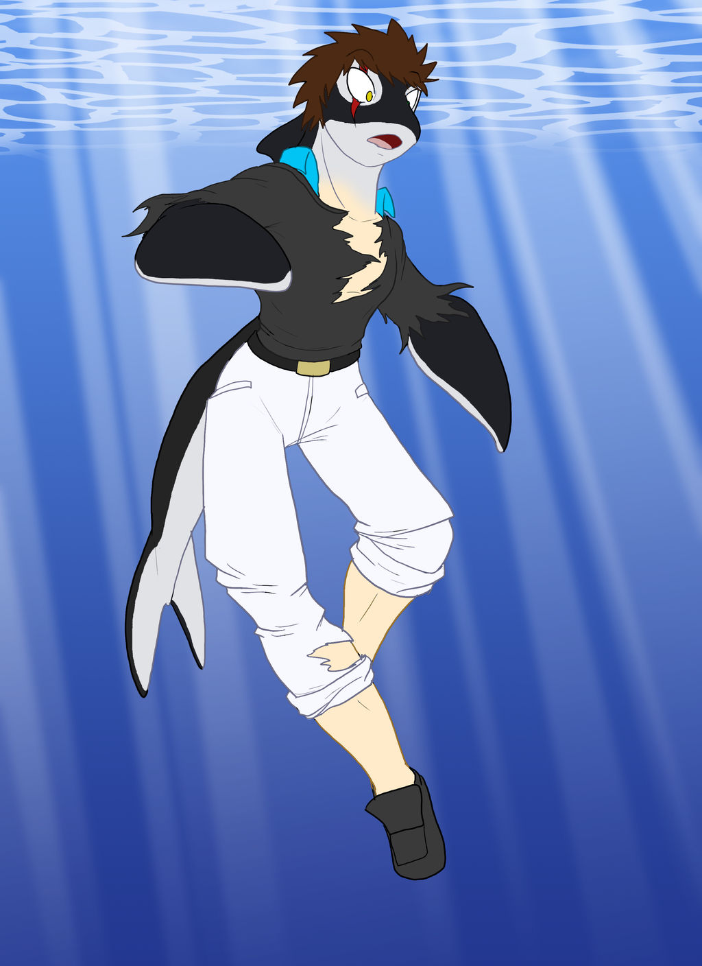 Leroy's Orca transformation part 1 by Zohaku on DeviantArt