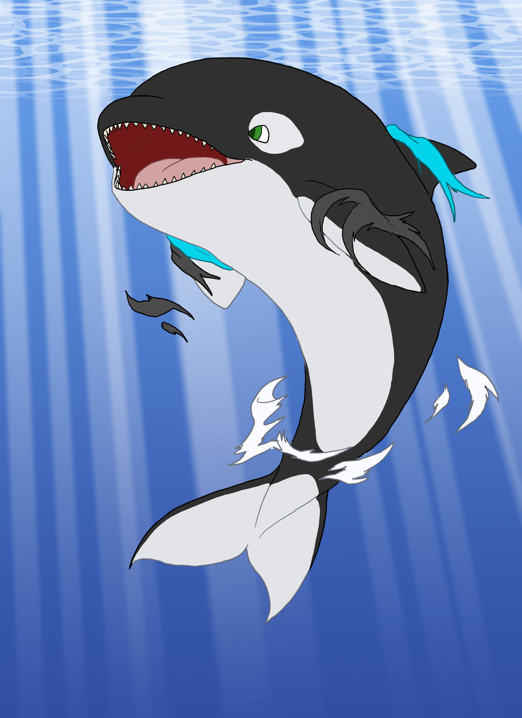 Leroy's Orca transformation part 2 by Zohaku on DeviantArt