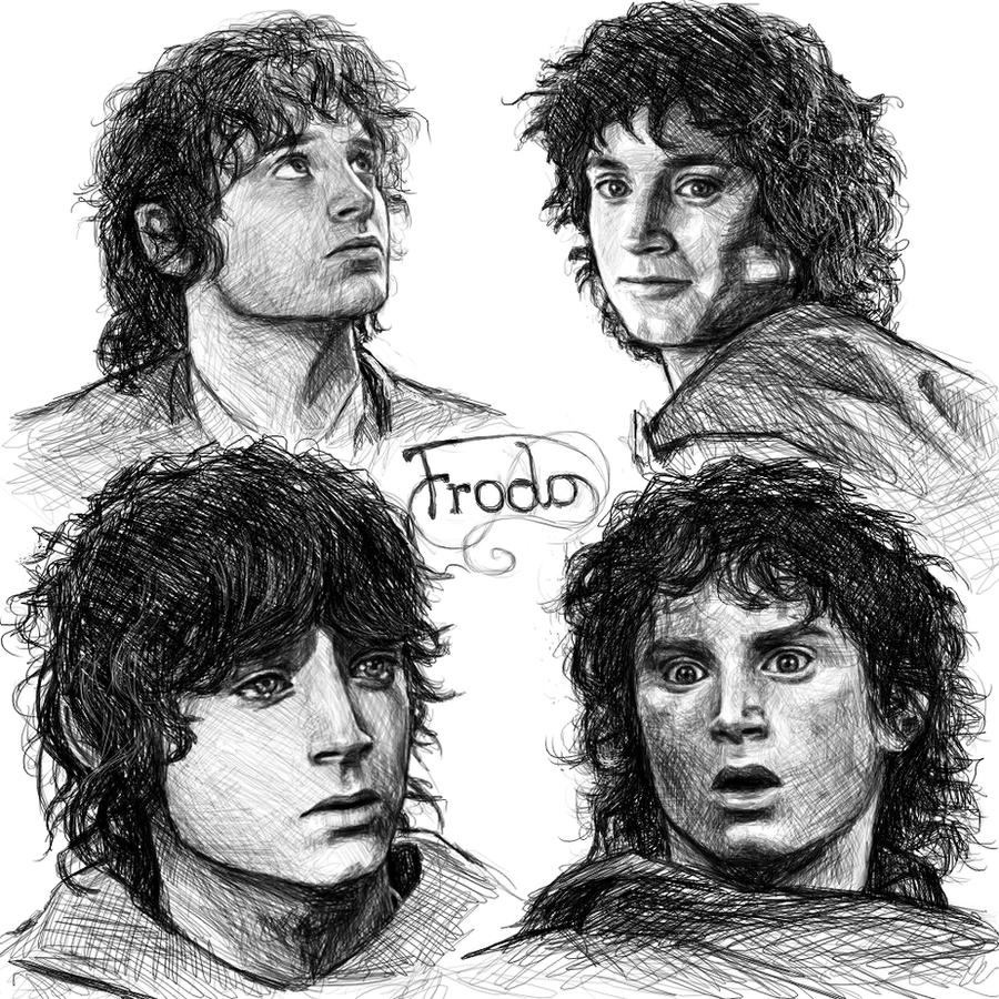 Frodo Deviantart Draw Frodo sketches by Manweri on DeviantArt