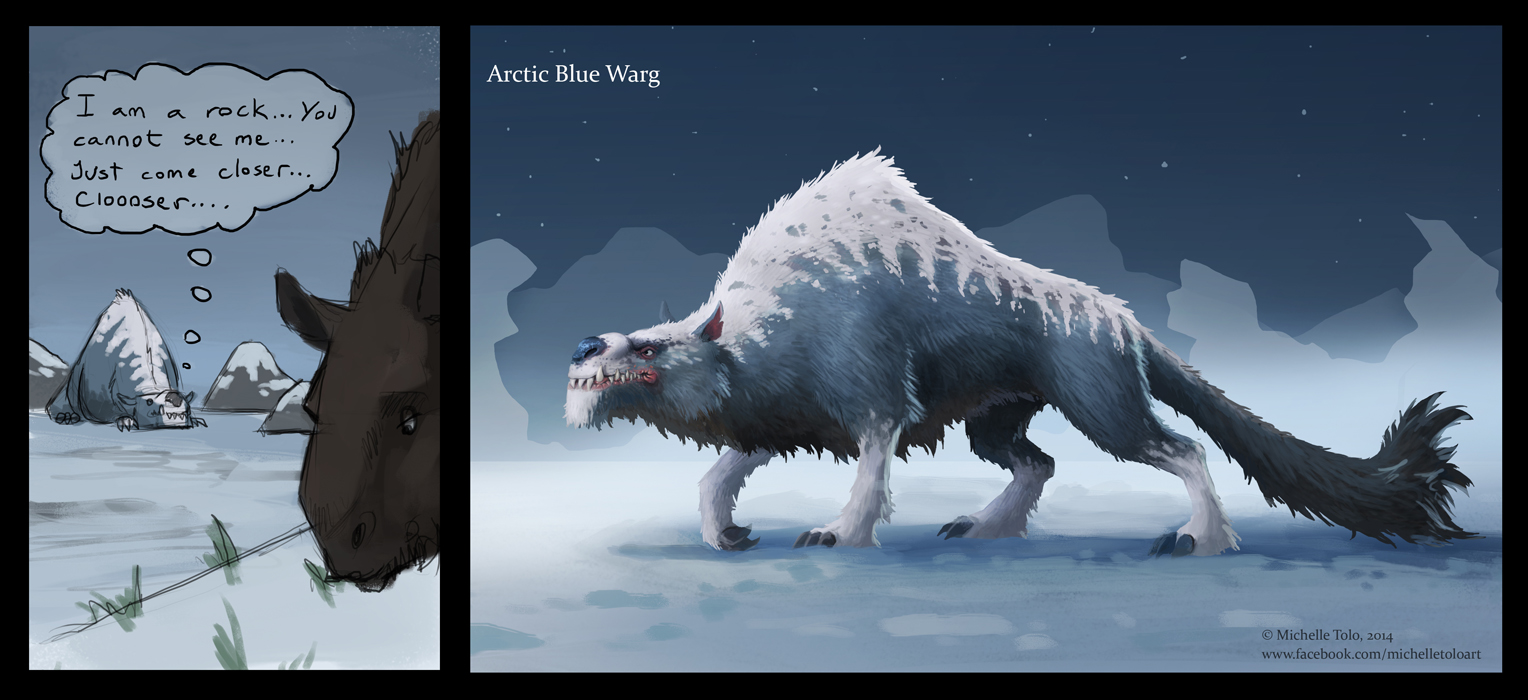 Arctic Blue Warg