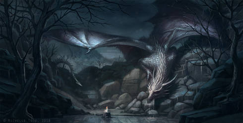 Dragon Tarn by Manweri