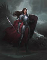 Elven Warrior Lady