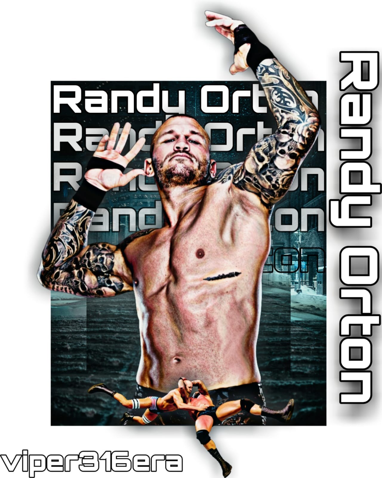 Anime Randy Orton Randy Orton by LegendKiller316era on DeviantArt