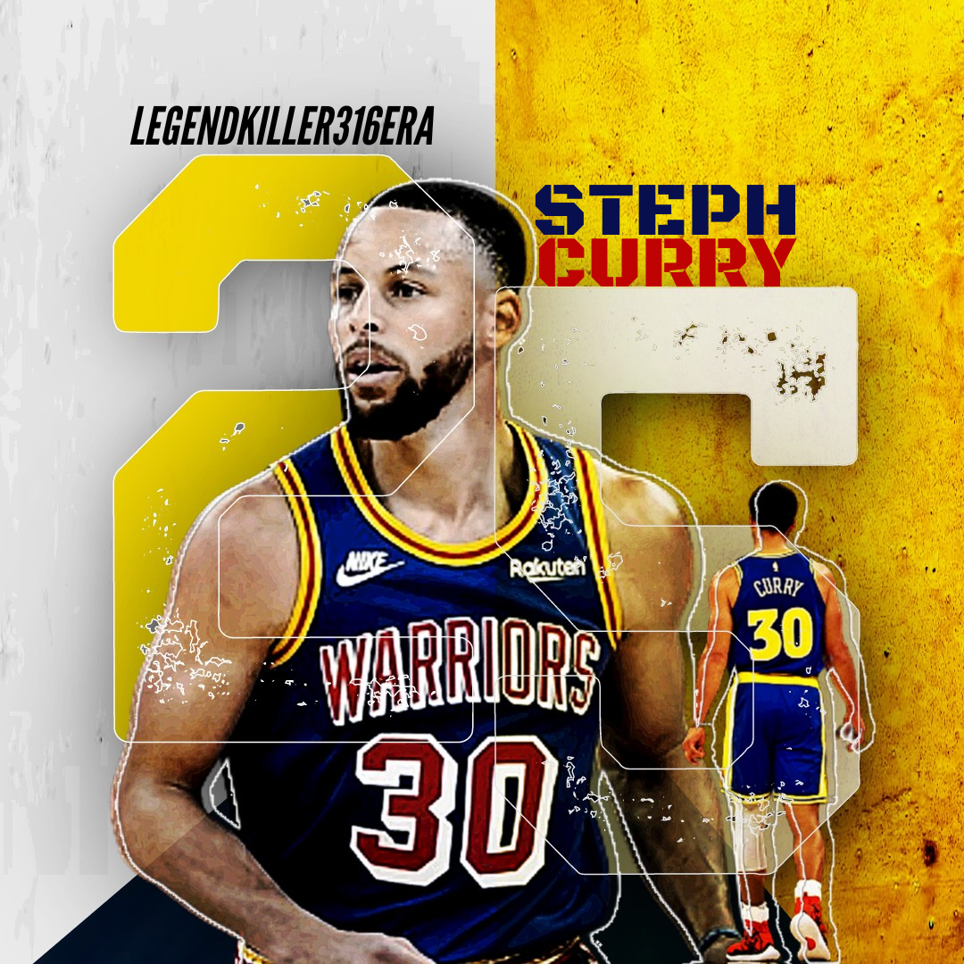Steph Curry - Yellow Jersey Wallpaper Download