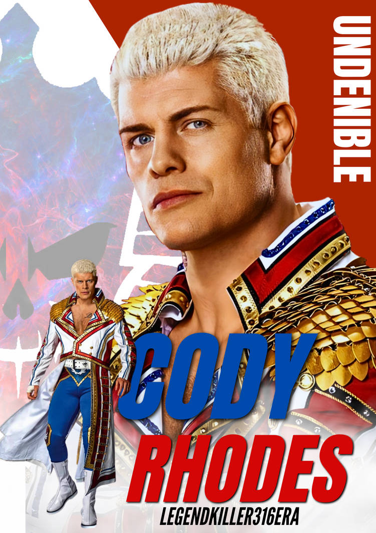 Cody Rhodes Poster (1) by LegendKiller316era on DeviantArt