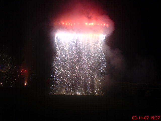 fire work 1 'waterfall'