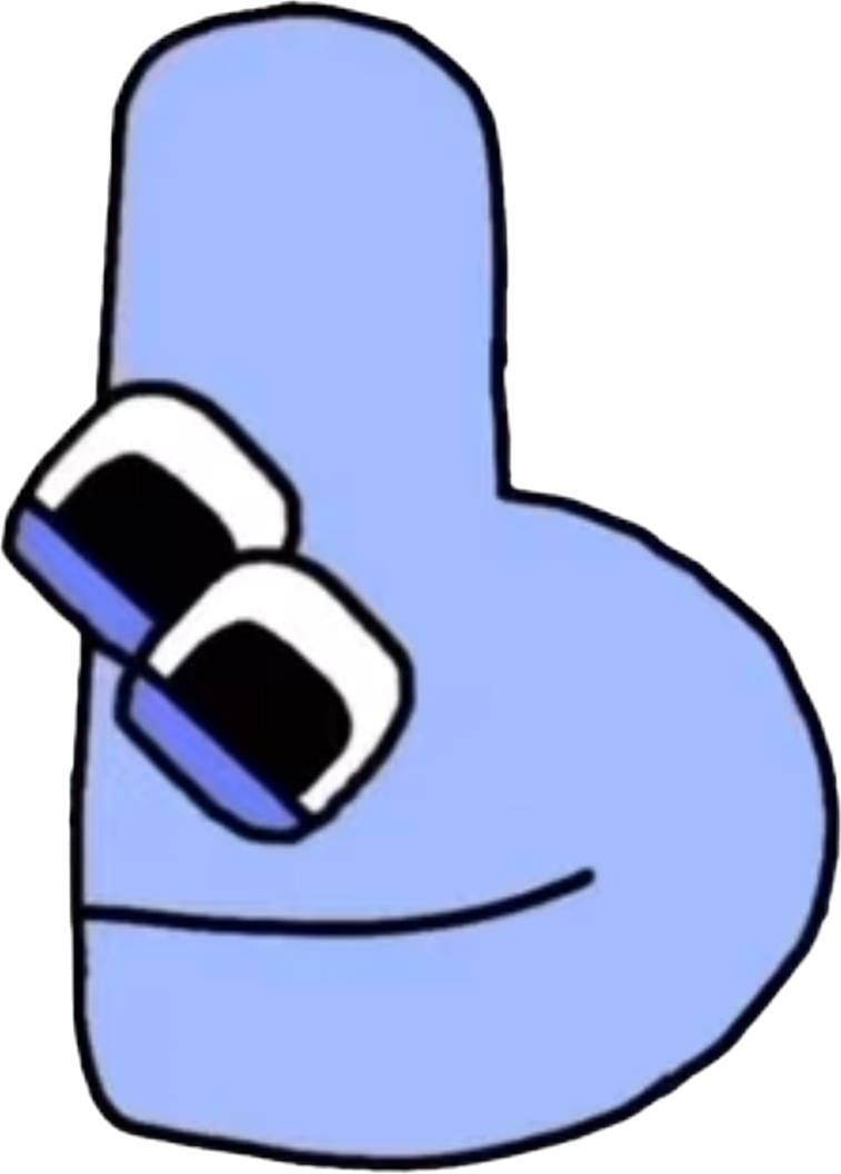 Alphabet Lore Lowercase B by WowChicogoBlushrooms on DeviantArt