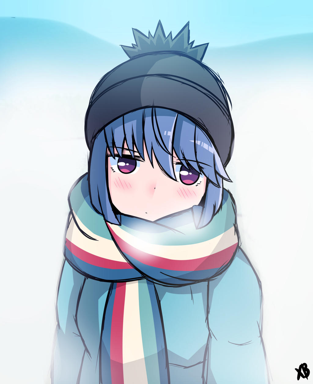 Rin Shima Yuru Camp By Xboite7 On Deviantart