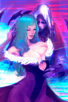 Morrigan and Ruvic