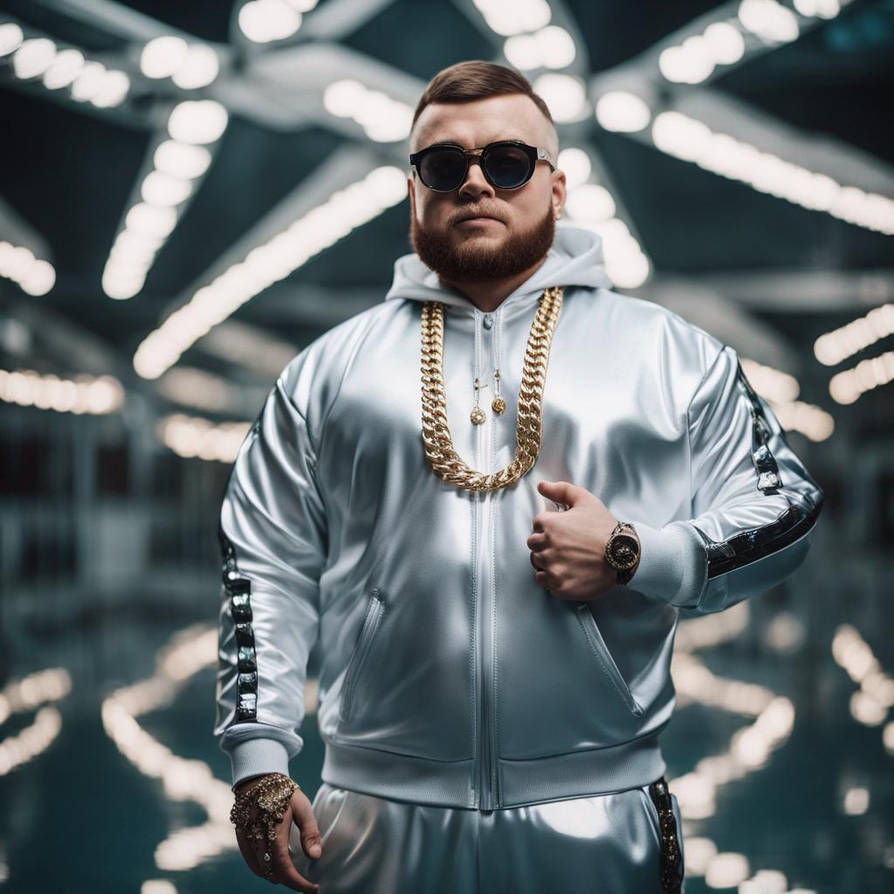 Full Body Portrait, Slavic Adult Man With Dwarfism