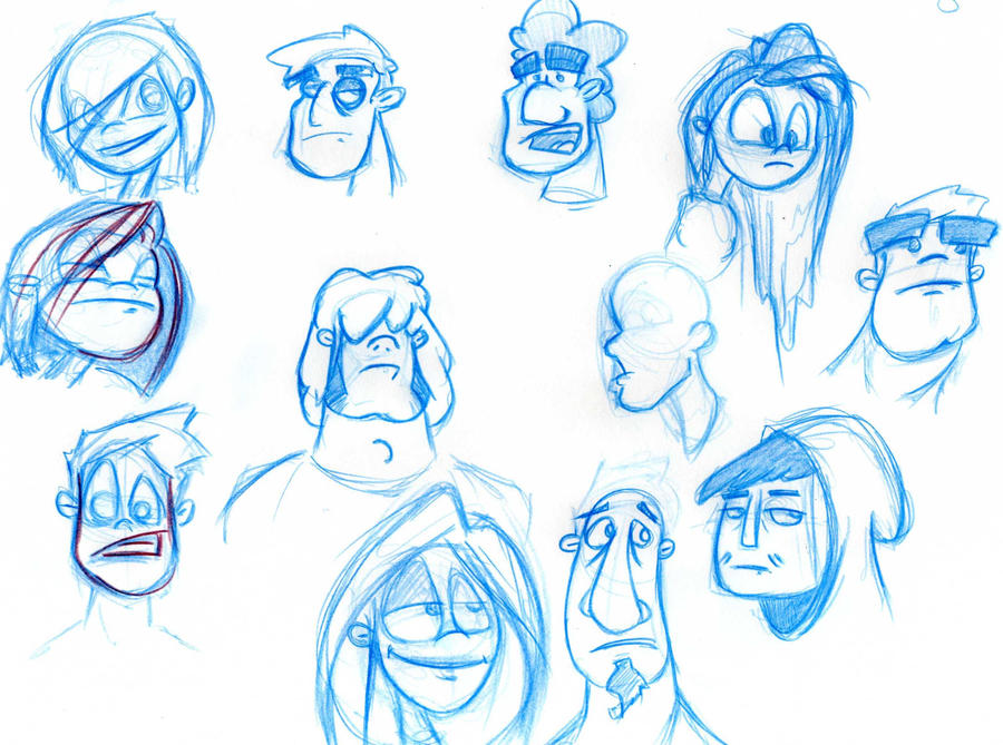 Random Character Style Random Characters by ctAlvarez on DeviantArt