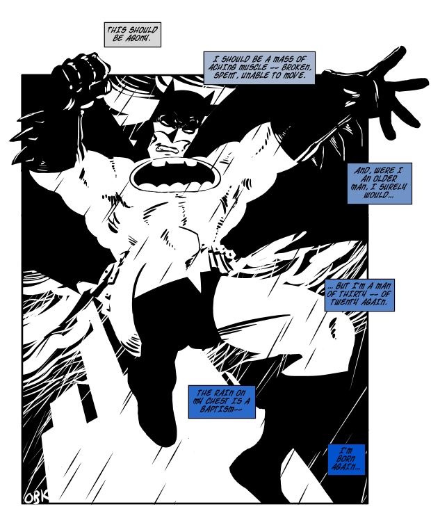 The Dark Knight Returns panel