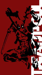 Deadpool Stencil Wallpaper