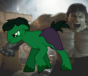 Avengers Ponies - Hulk