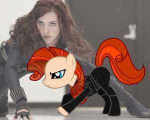 Avengers Ponies - Black Widow