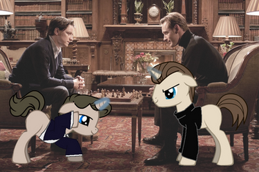 Avengers Ponies - Charles and Erik