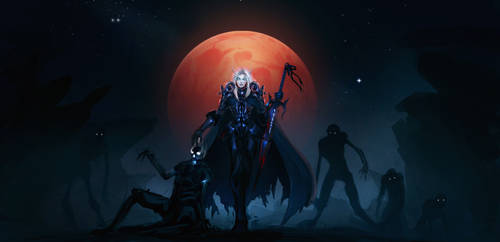 WOW: Blood Elf Death Knight