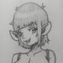 Daily sketchbook doodle elf