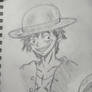 One piece Luffy fanart