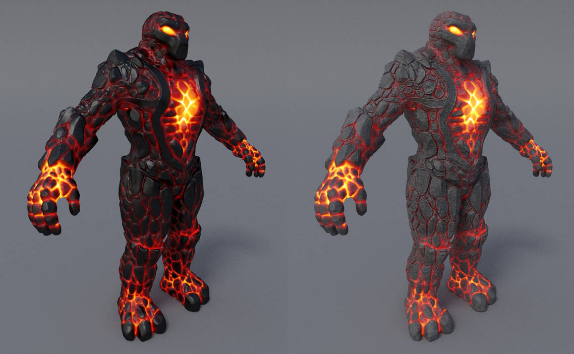 Magma elemental reworked by FredrikH on DeviantArt