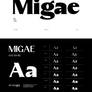 Migae Free Font | Display Font