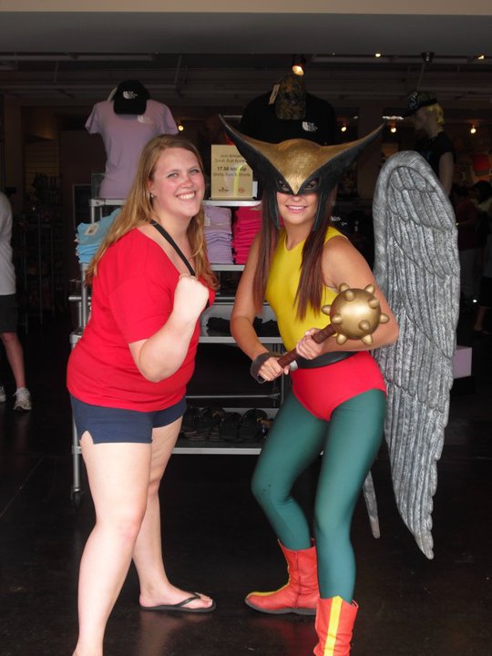 Six Flags Hawkgirl