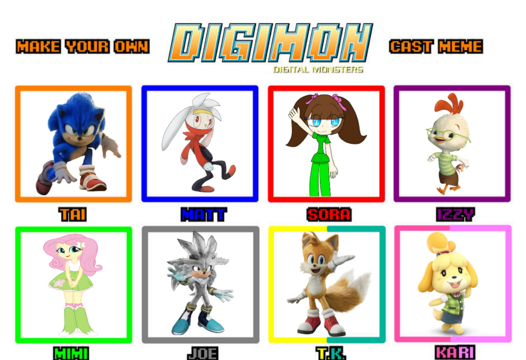 Reskin Digimon Digimon recast by Maddycuttie7w7return on DeviantArt