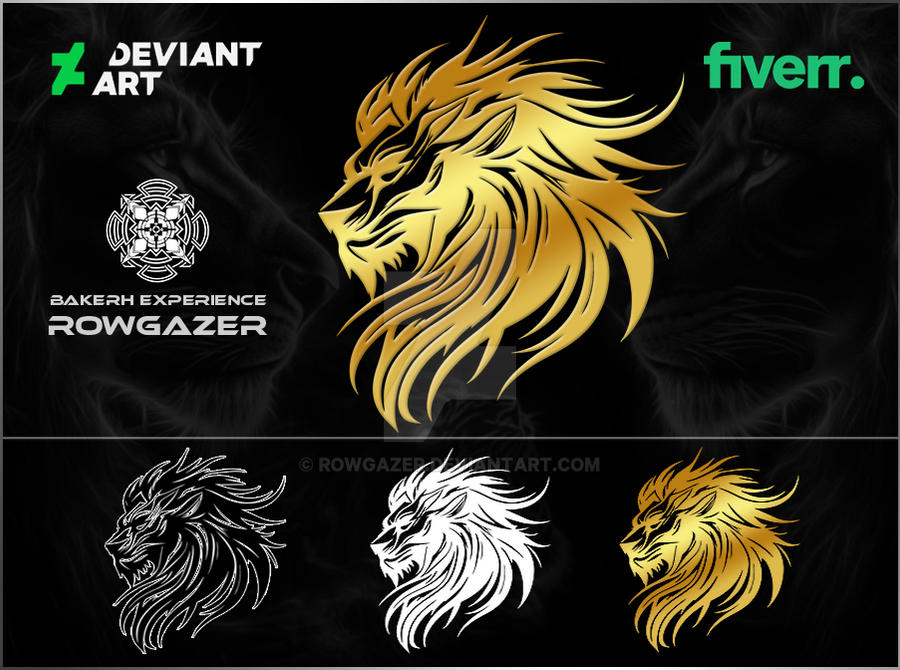 Lion Design by Rowgazer