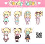 Candy Falls! Special Costumes