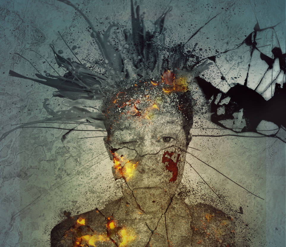 Exploding Statue by pulkakungen on DeviantArt