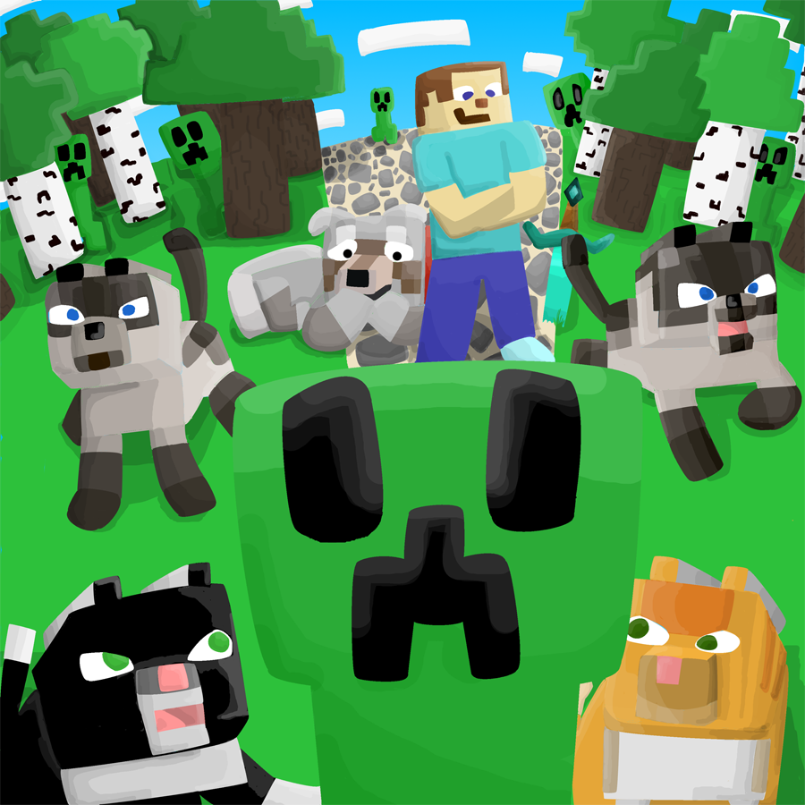 Creepers scared of cats shop