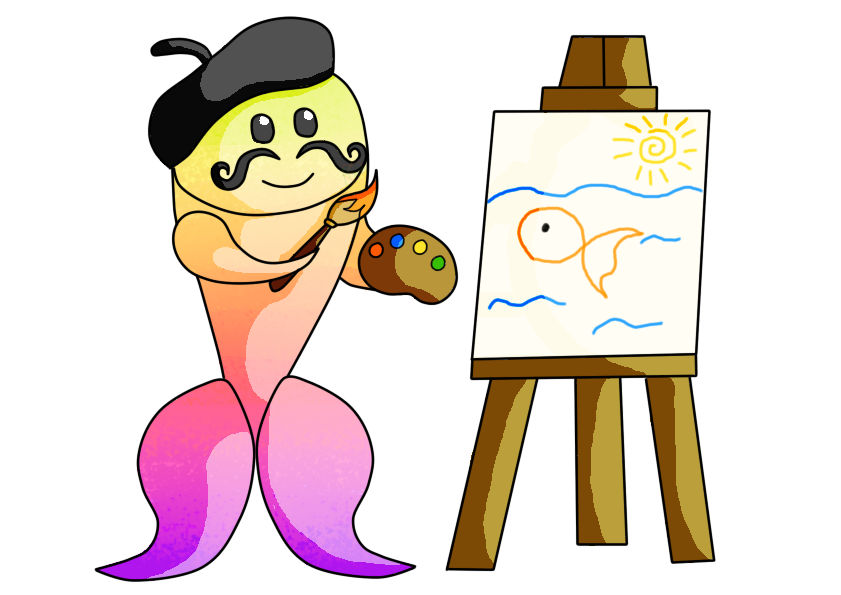 LE FISH! AKA MONSIEUR FISH by Amelie-The-Pixie on DeviantArt