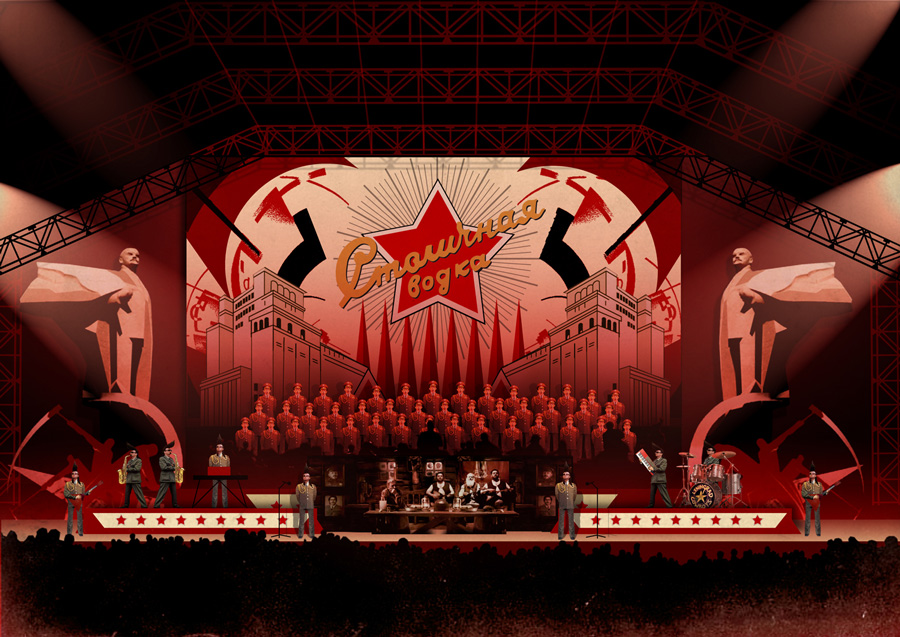 STOLICHNAYA Event Visual 2