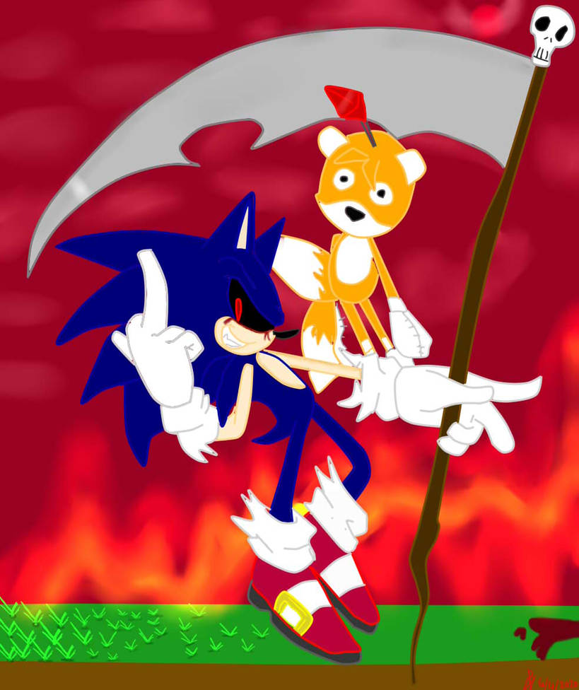sonic exe and tails exe and sonic 1 Project by Raspy Delphinium