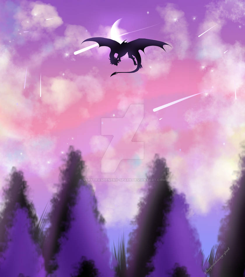 beautiful dragon view by verytrashenemy-spark on DeviantArt