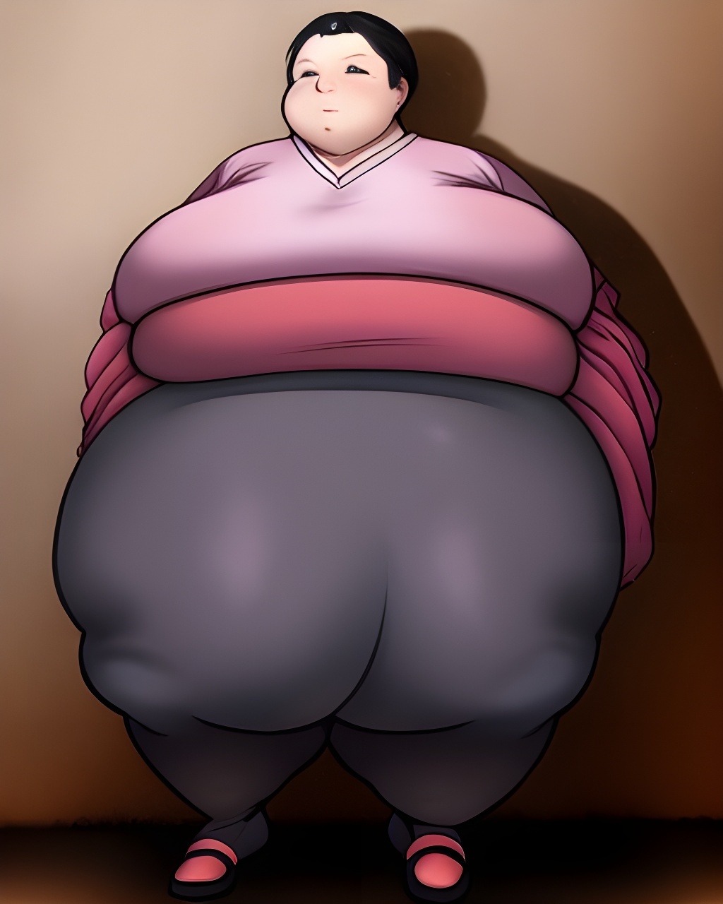 Obese Lady Deviantart Big fat Japanese lady by slippysucks on DeviantArt