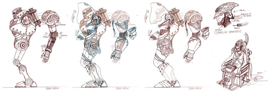 Clockwork Man 2 by Conceptopolis on DeviantArt