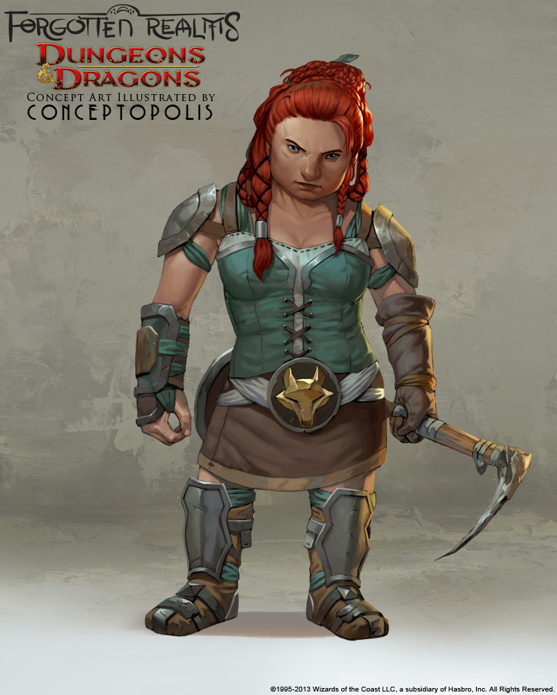 Shield Dwarf (female)