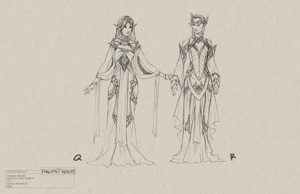 Sun Elf Female Dev 06 by Conceptopolis on DeviantArt