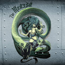 Bomber Nose Art: Medusa