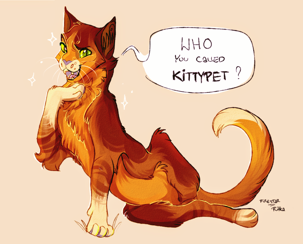 Warrior Cats FireStar by ABSCartoon18 -- Fur Affinity [dot] net