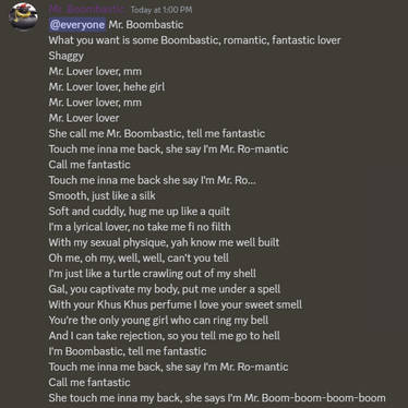 Biggie Cheese - Mr. Boombastic Lyrics