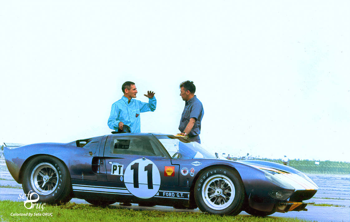 Ken Miles Carroll Shelby by sefaoruc on DeviantArt Ken Miles Carroll Shelby by sefaoruc on DeviantArt