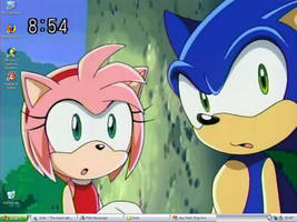 Confused Amy And Sonic