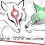 : HDK'S wolf Link and Ammy :
