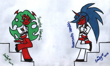 Scanty and Kneesocks